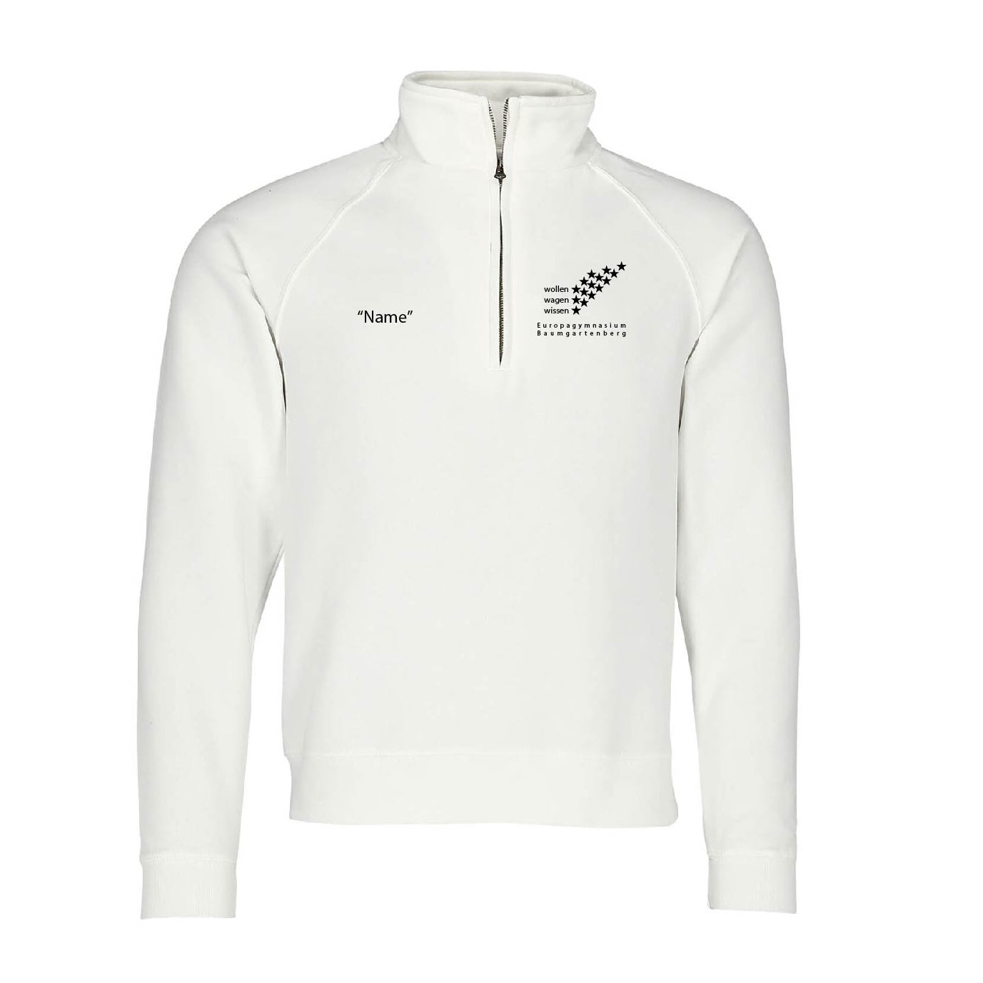 Pullover mit Reißverschluss