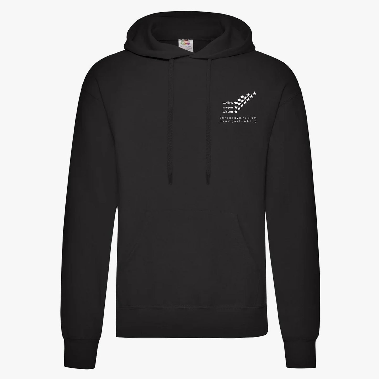 Kapuzenpullover mit Rückendruck