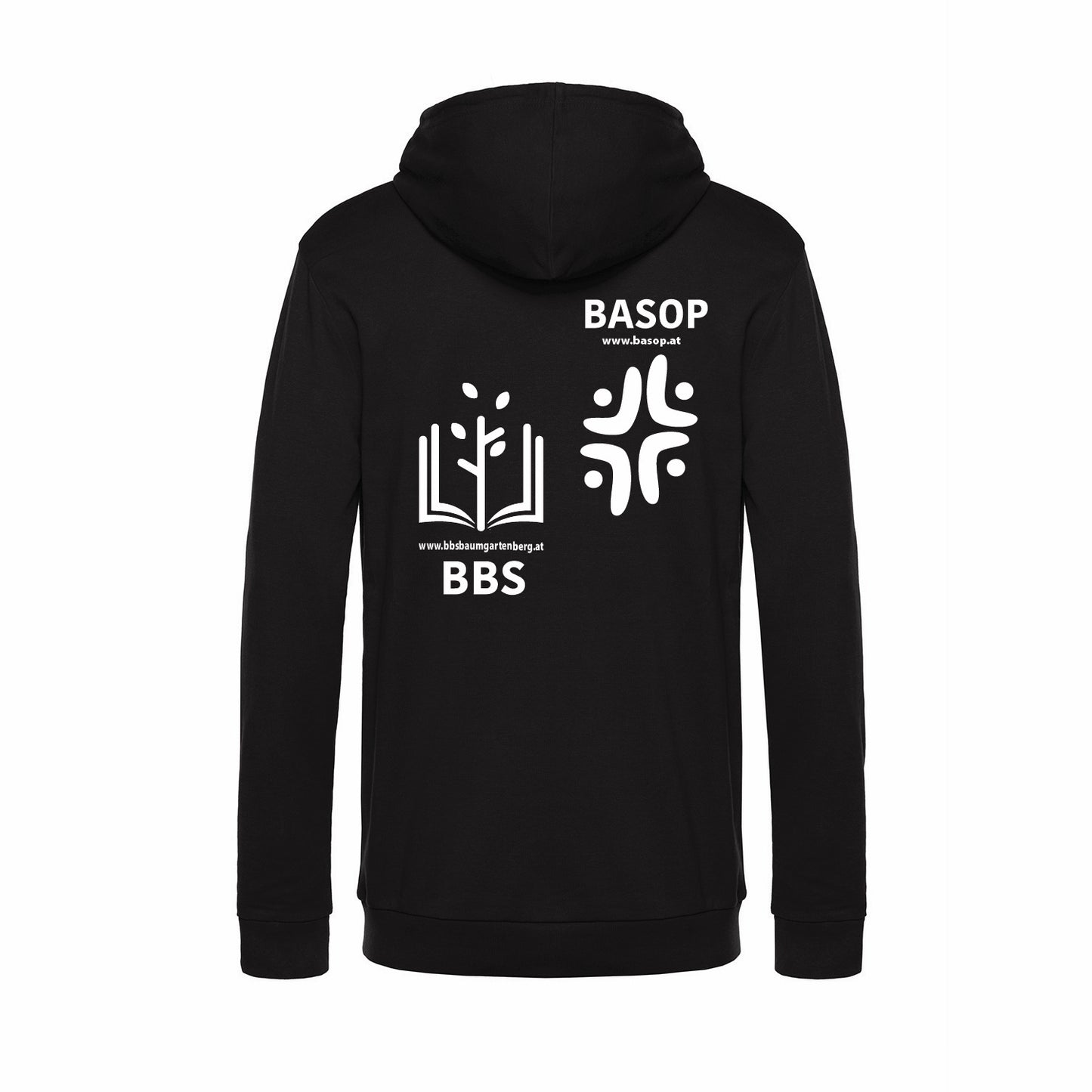 Hoodie mit Rückendruck