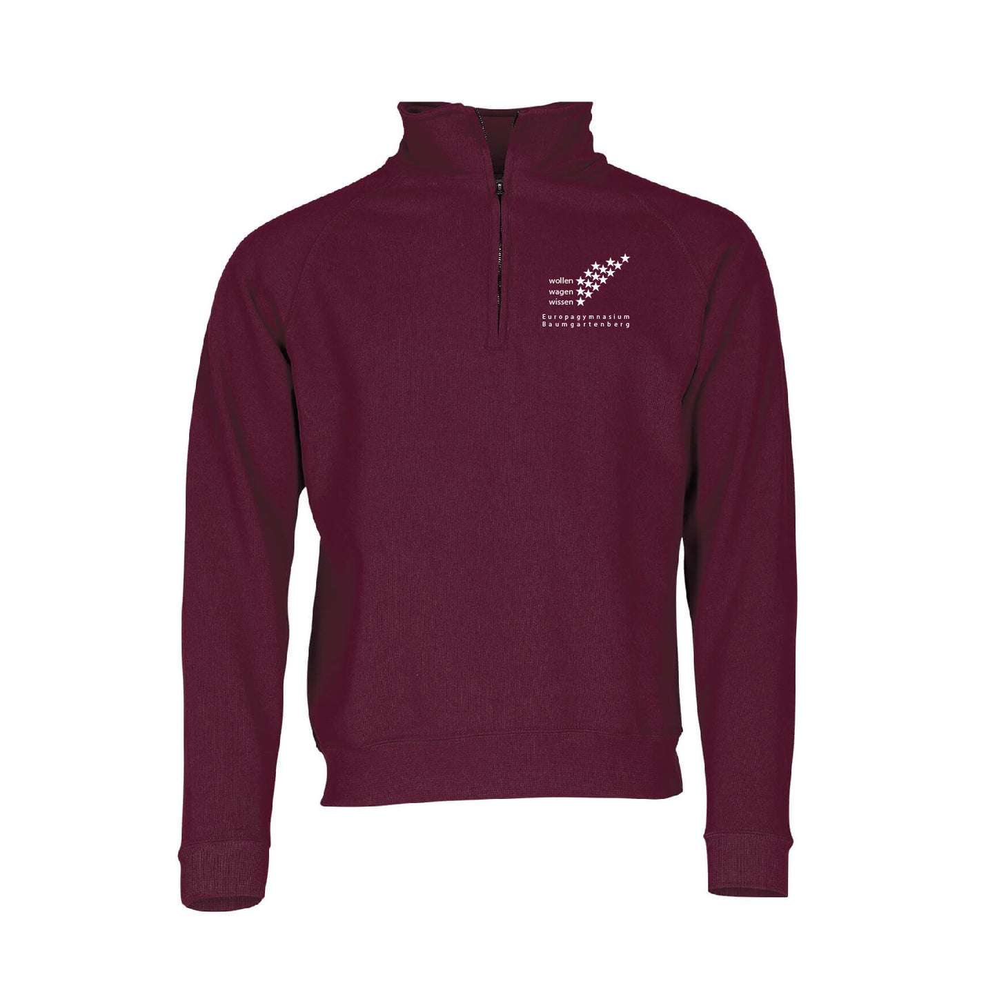 Pullover mit Reißverschluss